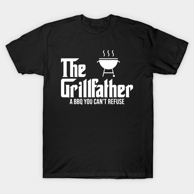 The Grillfather T-Shirt by benangbajaart